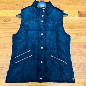 Guess Black Puffer Vest